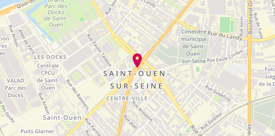 Plan de Crédit Mutuel, 72 Boulevard Jean Jaures, 93400 Saint-Ouen-sur-Seine