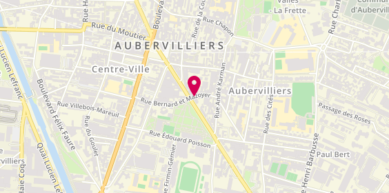 Plan de Caixa Geral de Depósitos, 19 avenue de la République, 93300 Aubervilliers