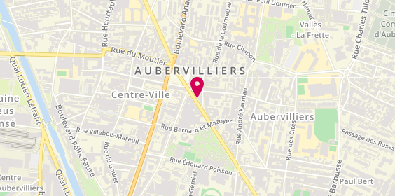 Plan de Banque Populaire Rives de Paris, 3 avenue de la République, 93300 Aubervilliers