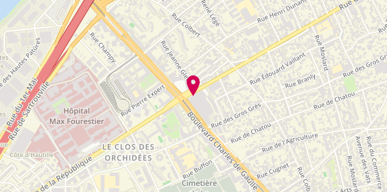 Plan de BRED-Banque Populaire, Centre Commercial Leclerc
130 Boulevard Charles de Gaulle, 92700 Colombes