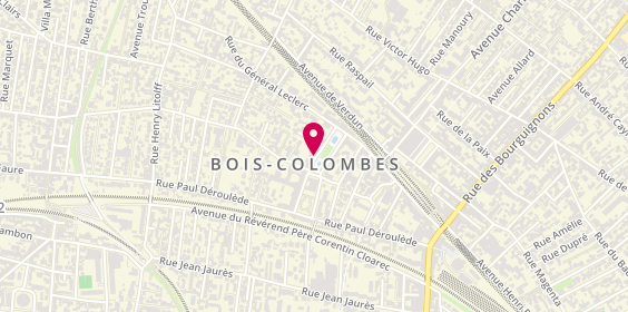Plan de BNP Paribas - Bois Colombes, 10 place de la République, 92270 Bois-Colombes