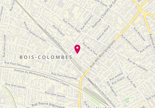 Plan de Sg, 3 Rue Félix Faure, 92270 Bois-Colombes