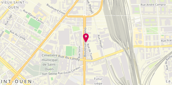 Plan de Caisse d'Epargne Saint-Denis Entreprises, 53 Boulevard Ornano Immeuble Campus Pleyad 3, 93200 Saint-Denis