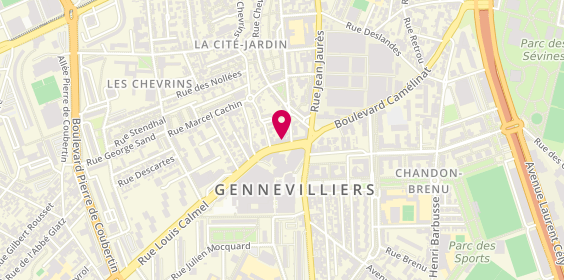 Plan de LCL, 8 Rue Louis Calmel, 92230 Gennevilliers