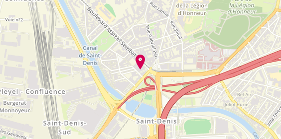 Plan de Banque BCP Saint-Denis, 1 Boulevard Marcel Sembat, 93200 Saint-Denis