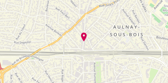 Plan de MACIF Assurances, 18 avenue Anatole France, 93600 Aulnay-sous-Bois