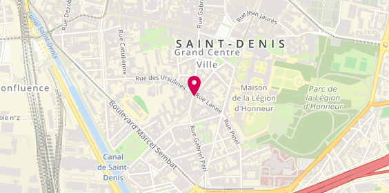 Plan de Banque Bcp, 52 Rue Gabriel Peri, 93200 Saint-Denis