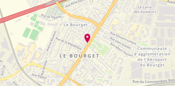 Plan de Société Générale, 81 avenue de la Division Leclerc, 93350 Le Bourget
