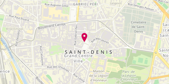 Plan de Sg, 11 place Jean Jaurès, 93200 Saint-Denis