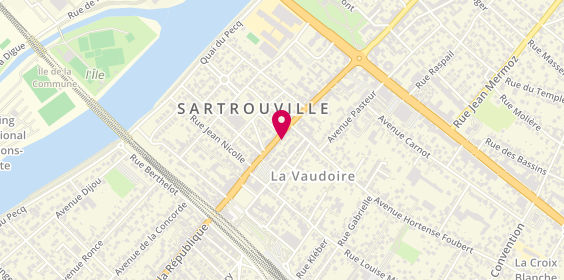 Plan de Crédit Mutuel, 49 avenue Jean Jaurès, 78500 Sartrouville