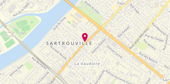 Plan de Sg, 34 avenue Jean Jaurès, 78500 Sartrouville