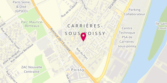 Plan de Sg, 313 avenue Ernest Jolly, 78955 Carrières-sous-Poissy