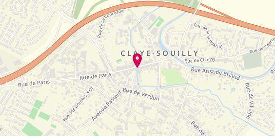 Plan de Caisse d'Epargne, 64 Rue Jean Jaurès, 77410 Claye-Souilly
