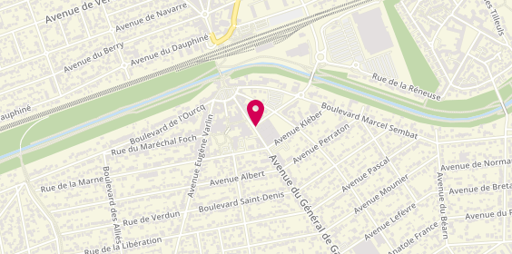 Plan de BNP Paribas - Villeparisis, 178 avenue du Général de Gaulle, 77270 Villeparisis