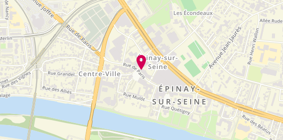 Plan de LCL, 34 Rue de Paris, 93800 Épinay-sur-Seine