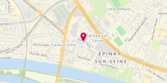 Plan de Sg, 55 Rue de Paris, 93800 Épinay-sur-Seine