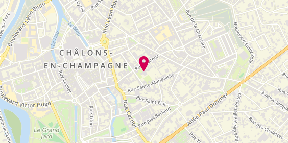 Plan de Banque de France, 34 Rue Pasteur, 51006 Châlons-en-Champagne