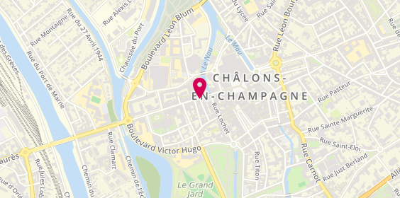 Plan de Societe Generale, 45 Rue de la Marne, 51000 Châlons-en-Champagne