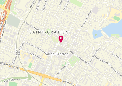 Plan de Sg, 1 Rue du Général Leclerc, 95210 Saint-Gratien