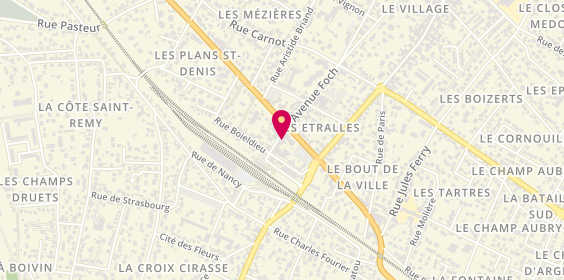 Plan de CIC Cormeilles en Parisis, 10 avenue Foch, 95240 Cormeilles-en-Parisis