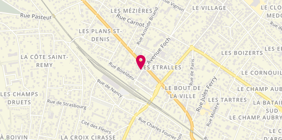 Plan de Bnp Paribas, 7 avenue Foch, 95240 Cormeilles-en-Parisis