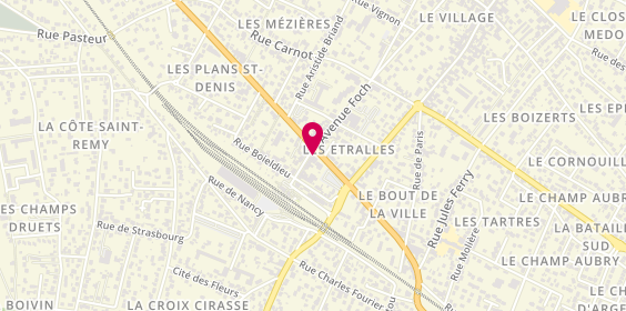 Plan de LCL Banque et assurance, avenue Foch, 95240 Cormeilles-en-Parisis
