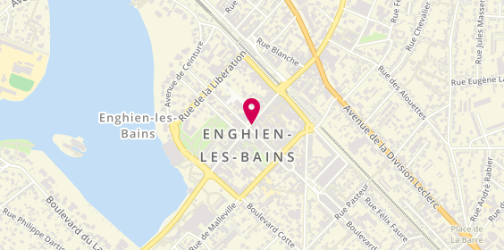 Plan de Bnp Paribas, 47 Bis Rue du Général de Gaulle, 95880 Enghien-les-Bains