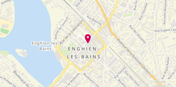 Plan de Banque Populaire Rives de Paris, 41 Rue du Général de Gaulle, 95880 Enghien-les-Bains