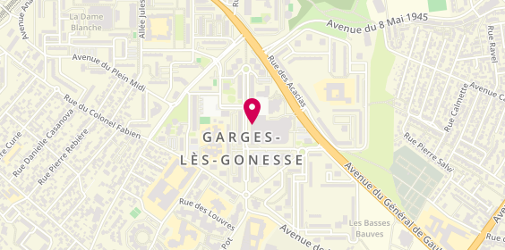 Plan de Caisse d'Epargne Garges-les-Gonesse, Centre Commercial Arc-En-Ciel, 95140 Garges-lès-Gonesse