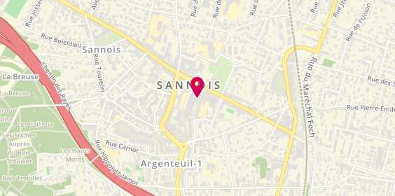 Plan de Sannois, Place du Général Leclerc, 95110 Sannois