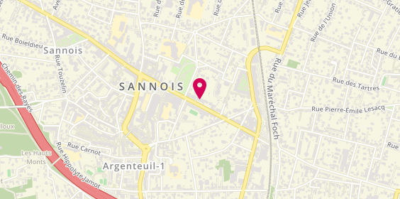 Plan de Sg, 38 Boulevard Charles de Gaulle, 95110 Sannois