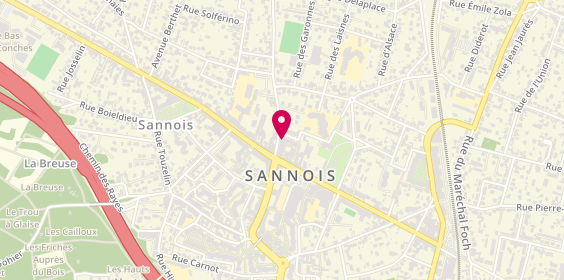 Plan de Cic Sannois, 14 Rue du Lieutenant Georges Keiser, 95110 Sannois