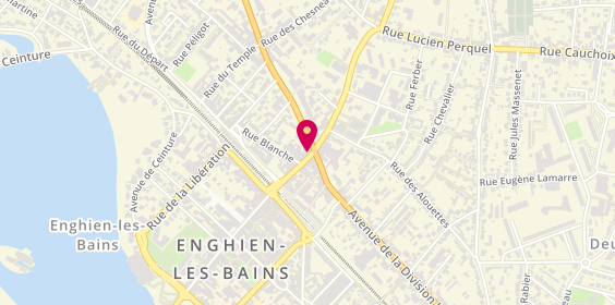 Plan de Meilleurtaux Enghien courtier en crédit immobilier, 2 Rue du Général de Gaulle, 95880 Enghien-les-Bains
