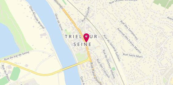 Plan de Sg, 184 Rue Paul Doumer, 78510 Triel-sur-Seine