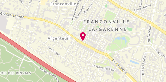 Plan de N W Franconville, 112 Rue du Général Leclerc, 95130 Franconville