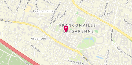 Plan de Banque Populaire Rives de Paris, Résidence le Mail du Centre
14 Bis Boulevard Maurice Berteaux, 95130 Franconville
