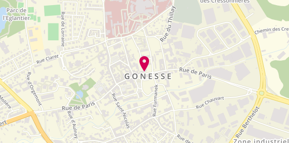 Plan de Société Générale, 73 Rue de Paris, 95500 Gonesse