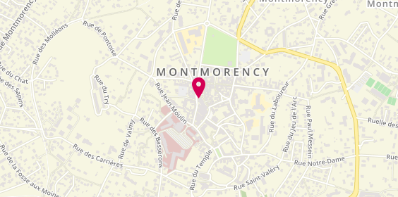 Plan de Caisse d'Epargne Montmorency, 10 Rue du Marché, 95160 Montmorency
