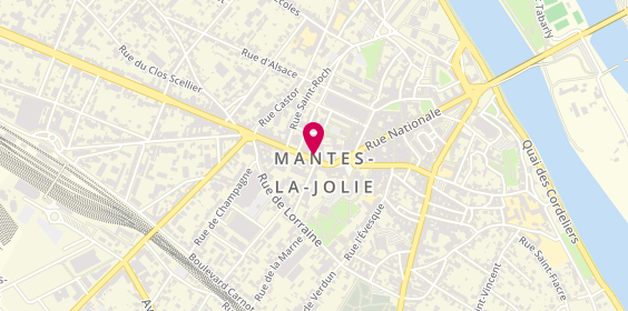 Plan de Sg, 10 avenue de la République, 78200 Mantes-la-Jolie