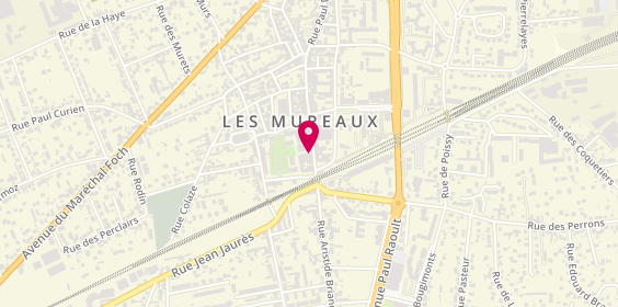 Plan de Cic Les Mureaux, 102 Rue Paul Doumer, 78130 Les Mureaux