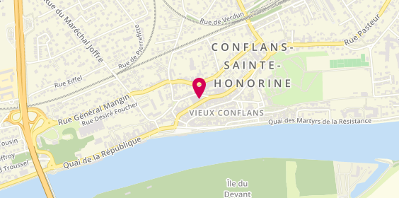 Plan de Ns Conflans St Honorine, 29 Rue Maurice Berteaux, 78700 Conflans-Sainte-Honorine