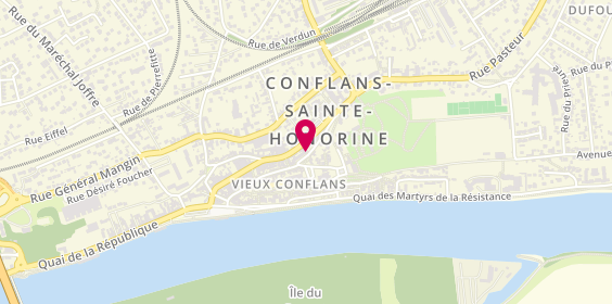 Plan de Sg, 54 Rue Maurice Berteaux, 78700 Conflans-Sainte-Honorine