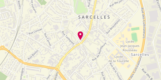Plan de Caisse d'Epargne Sarcelles Centre, 85 Rue Pierre Brossolette, 95200 Sarcelles