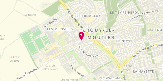 Plan de Cic Jouy le Moutier, 14 Rue Maurice Ravel, 95280 Jouy-le-Moutier