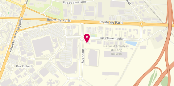 Plan de Caisse d'Epargne Centre Affaires Evreux, 60 Rue Clement Ader, parc d'Activites du Long Buisson
60 Rue Clément Ader, 27000 Évreux