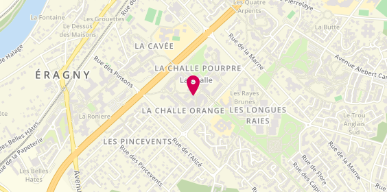 Plan de Cic Eragny, 13 Rue du Commerce, 95610 Éragny