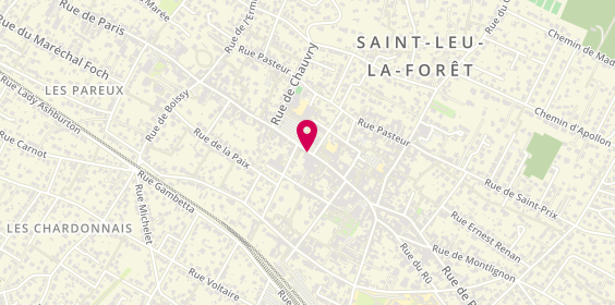 Plan de Caisse d'Epargne Saint-Leu-la-Foret, 49 Rue du Général Leclerc, 95320 Saint-Leu-la-Forêt