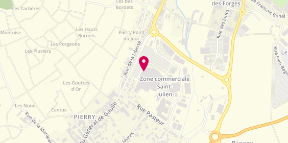 Plan de Caisse d'Epargne, Rue Jules Lobet
Centre Commercial Leclerc, 51530 Pierry
