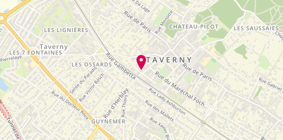 Plan de Cic Taverny, 54 avenue de la Gare, 95150 Taverny