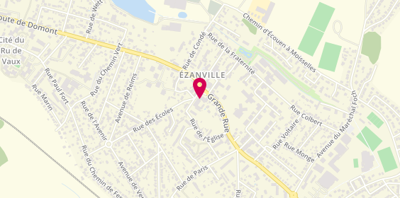 Plan de Cic Ezanville, 3 Rue de la Mairie, 95460 Ézanville